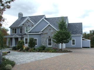 Painters Auburn NH residential exterior house painting.