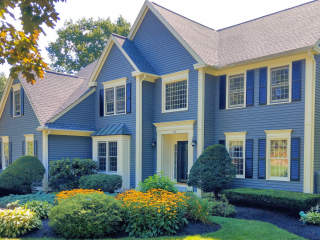 Lakes Region Painters exterior painting.