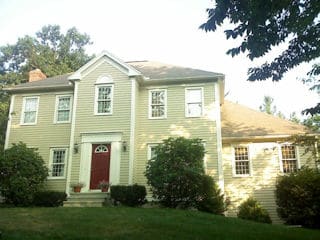 Painters Derry NH residential exterior painting.