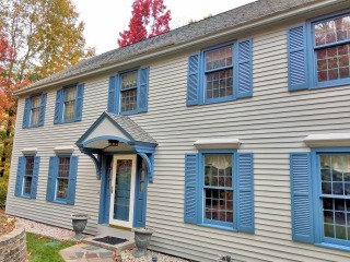 Painters Amherst NH exterior painting.