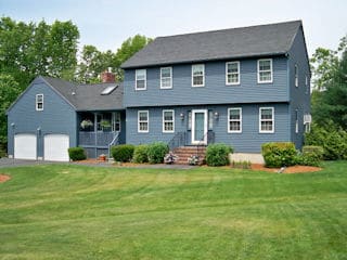 Painters Goffstown NH residential exterior painting.