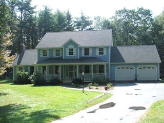 Painters Litchfield NH residential exterior painting.