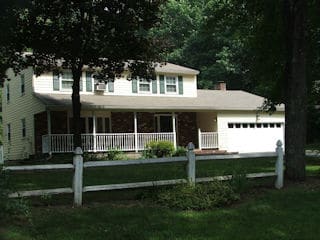 Painters New Boston NH residential exterior painting.