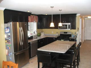 Painters New Boston NH residential Interior painting.