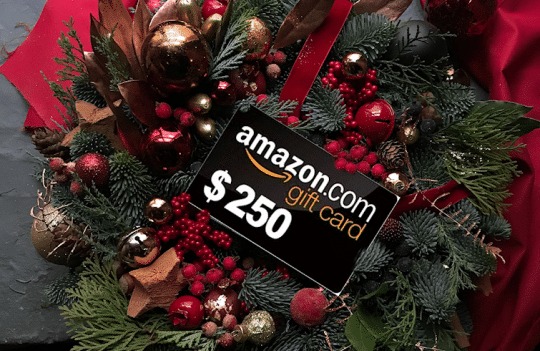 Amazon gift card.