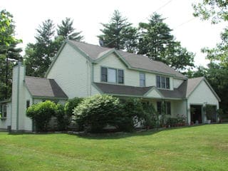 Painters Belmont NH long house exterior painting.