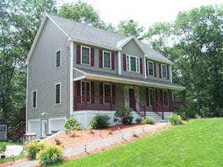 Painters Brookline NH residential exterior painting.