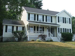 Painters Chester NH residential exterior painting.