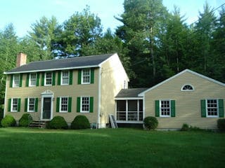 Painters Hollis NH residential exterior painting.