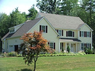 Painters Tilton NH residential exterior painting.