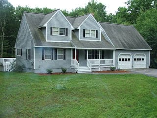 Painters Canterbury NH exterior painting.